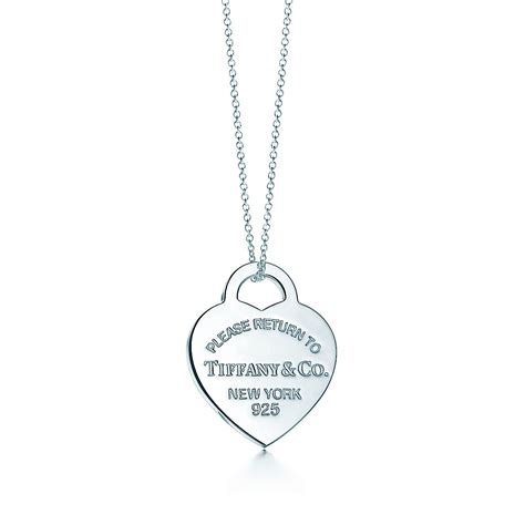 return to tiffany heart tag pendant